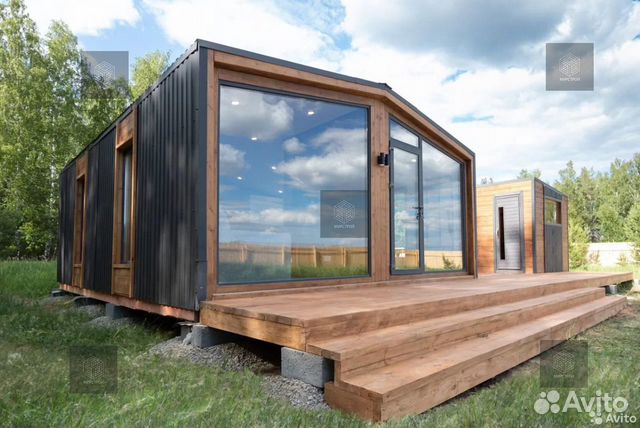 Каркасный дом в Анапе экстерьер