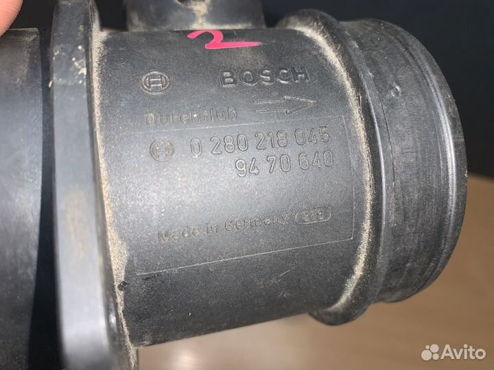 Расходомер воздуха volvo S60 2000-2009)