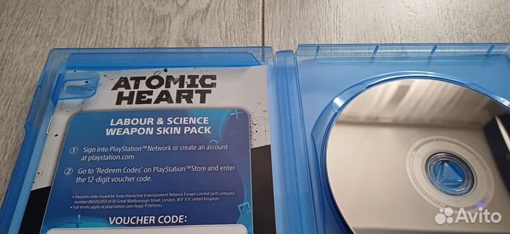 Atomic Heart ps4 диск