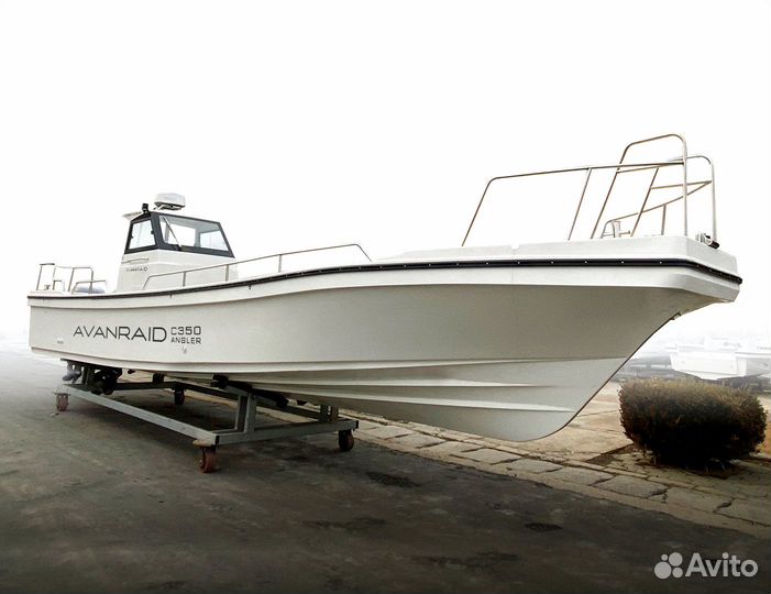 Катер Avanraid C350 Angler с Suzuki 2x200ATX