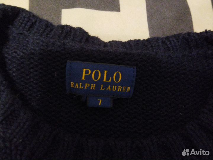 Polo ralph lauren свитер детский