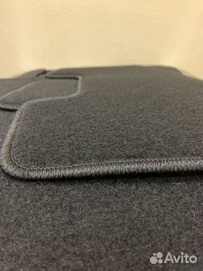 Коврики салона Лада Приора седан ворсовые