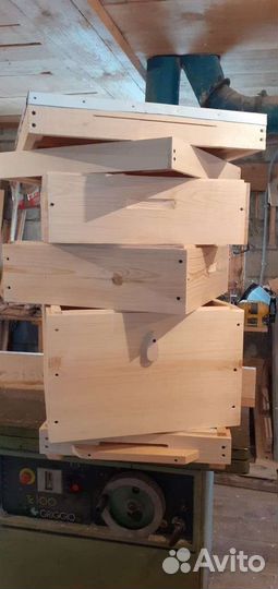 Улей новый, корпус+2магазина