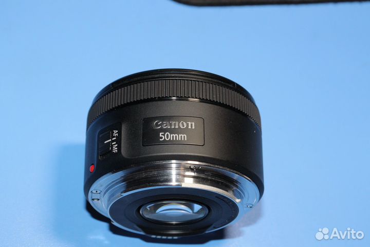 Объектив canon ef 50mm f 1 8 stm с блендой