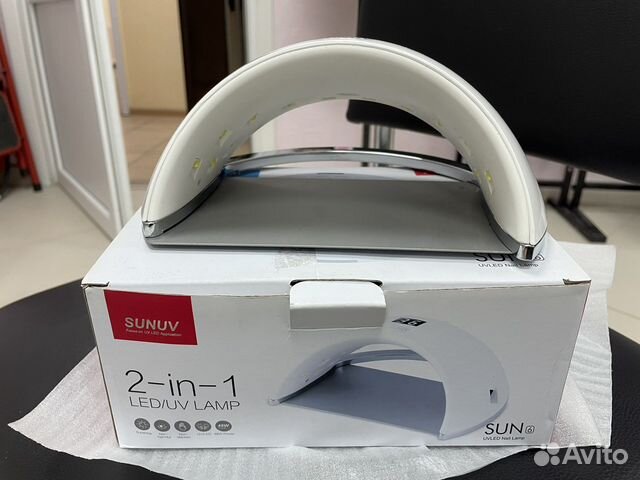 Led /UV Sun 6 лампа для сушки гель лака, 48 W