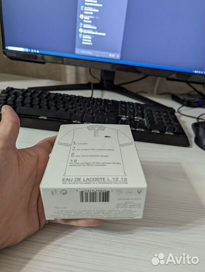 Туалетн вода Lacoste мужская Eau de Lacoste Blanc