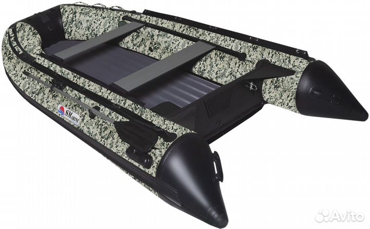 Лодка Smarine Air Max 360 (зеленый камуфляж)