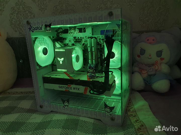 Игровой пк kuromi Ryzen 5 5500, RTX 3060