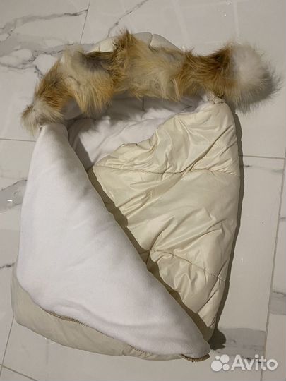 Зимний конверт в коляску