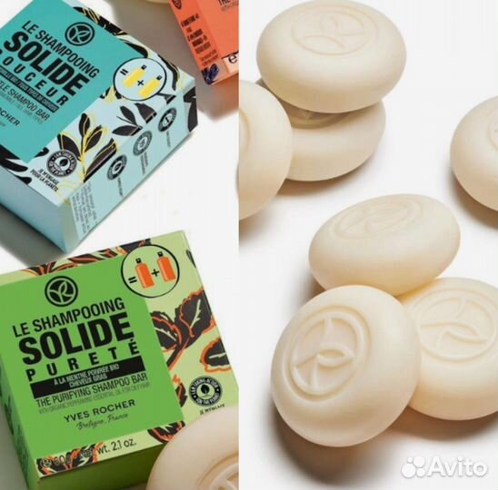 Твердый шампунь Эко продукт Ив Роше