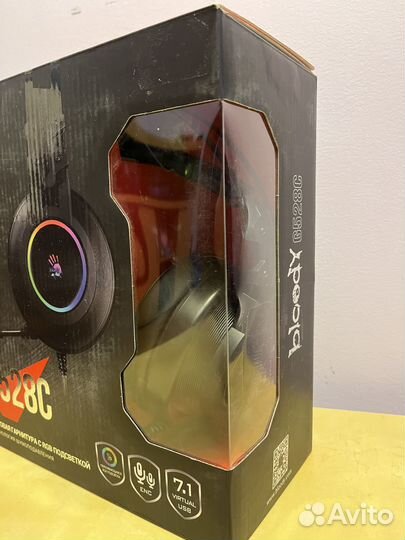 Игровая гарнитура A4Tech Bloody G528C USB