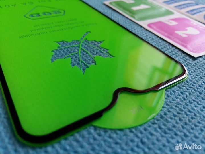 Защитные Стекла для samsung A01 (черная рамка)