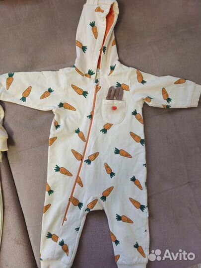 Пакет детских вещей на девочку 74-80