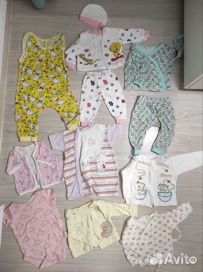 Вещи пакетом на девочку