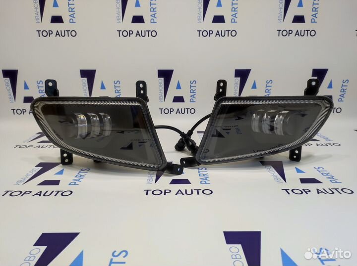 Птф LED Лада Приора 2 30W 3 линзы