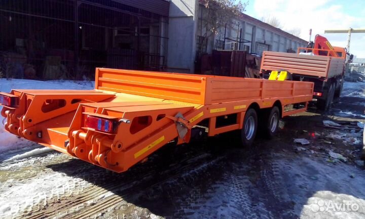 Прицеп трал (тяжеловоз) АЛСА 8817, 2023