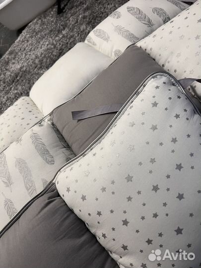 Бортики в детскую кроватку