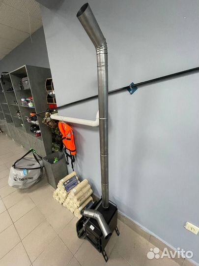 Печь дровяная следопыт