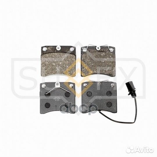 Колодки тормозные дисковые перед прав/лев S