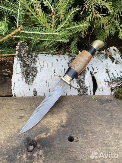 Нож Финка Нквд кованая хв5