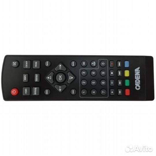 Ресивер Cadena CDT-1793 черный DVB-T2 #275501