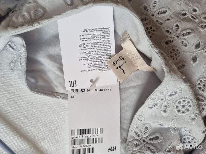 Платье летнее из шитья женское H&M новое 40 42