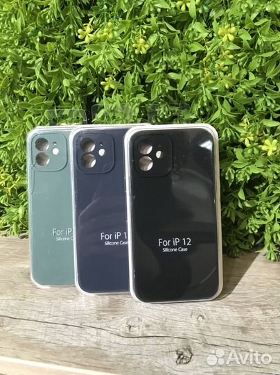 Чехол Silicone Case iPhone 12