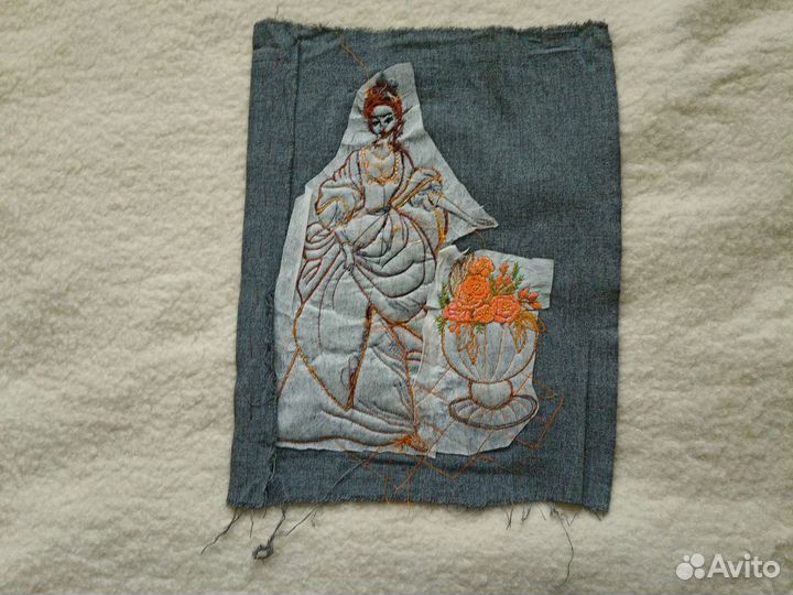 Вышивка аппликация