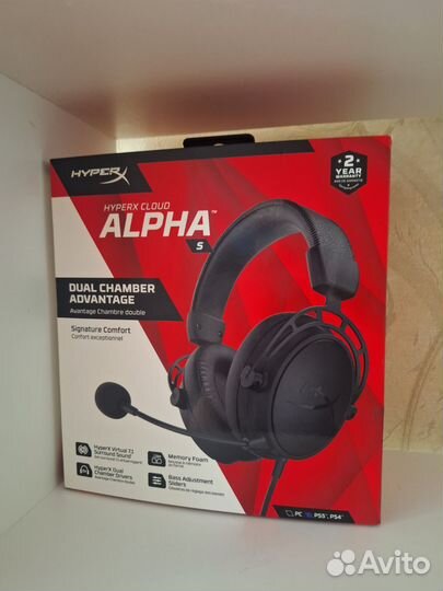 Наушники hyperx cloud alpha s