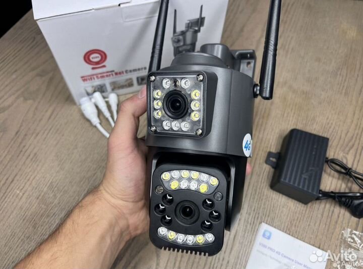 Уличная камера видеонаблюдения 4g 5мп