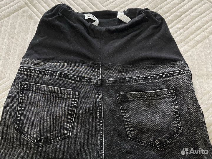 Джинсы юбка брюки для беременных