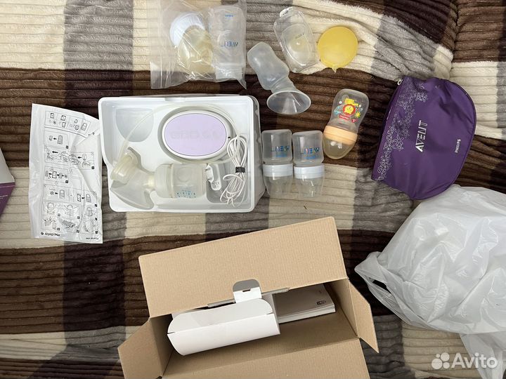 Молокоотсос электрический philips avent