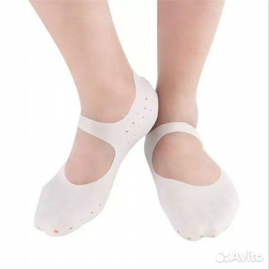 Силиконовые носочки для педикюра