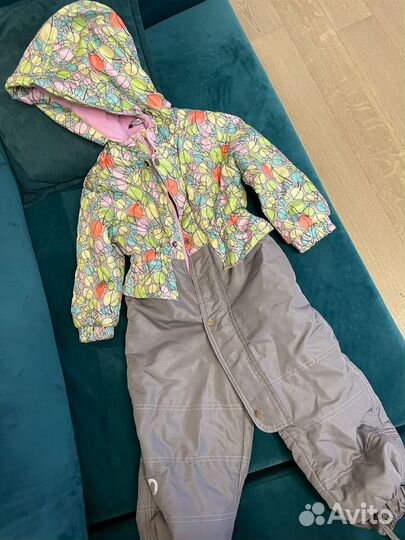 Весенний комбинезон для девочки 98