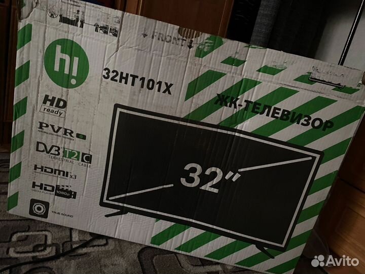 Телевизор Hi 32HT101X LED в отличном состоянии