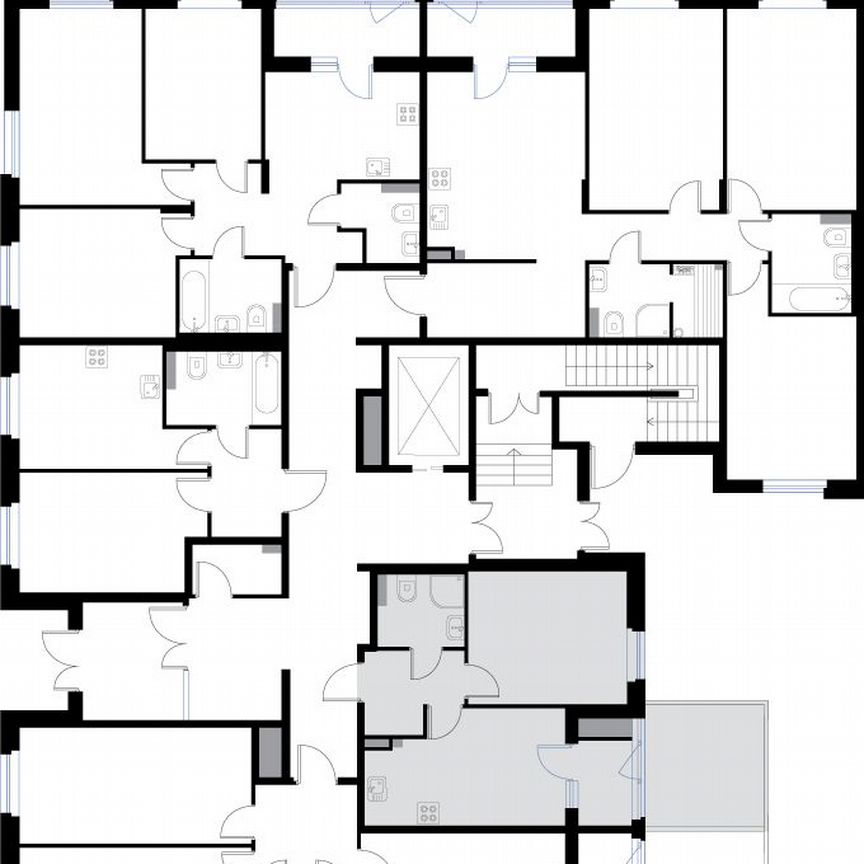 1-к. квартира, 36,5 м², 1/3 эт.