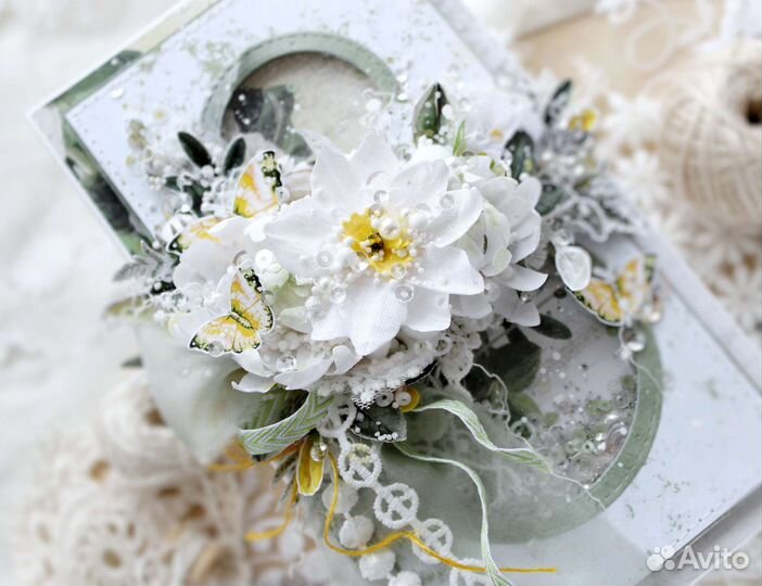 Открытка ручной работы