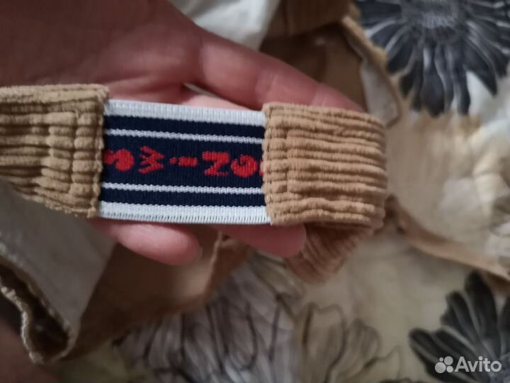 Вельветовый комбинезон женский