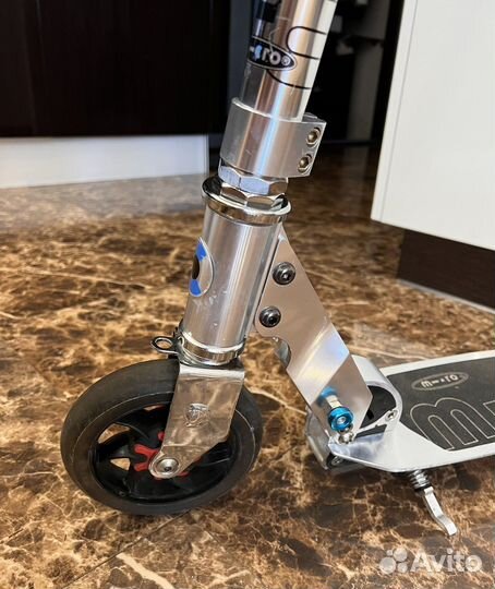 Самокат micro Speed+ Pure Silver SA0142