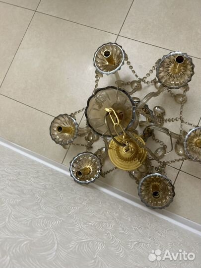 Люстра потолочная бу