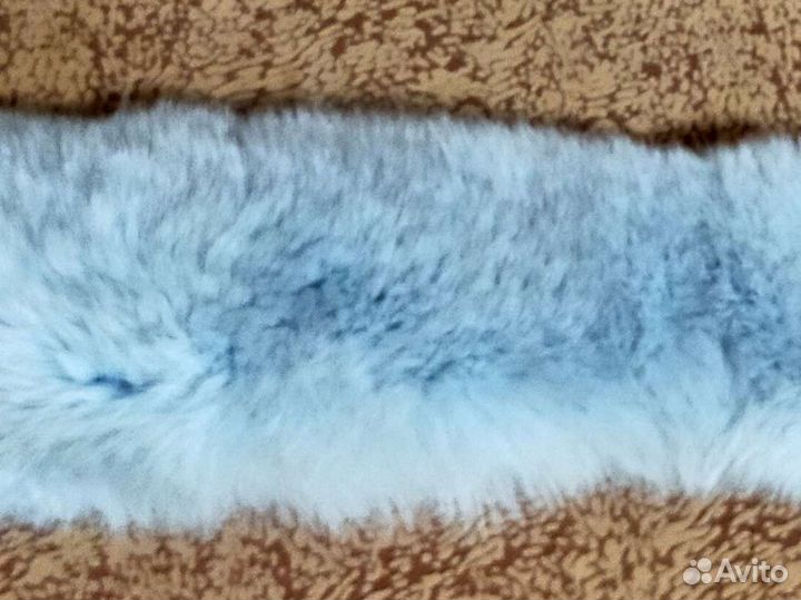 Меховой воротник песец