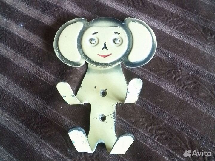 Вешалка Чебурашка СССР