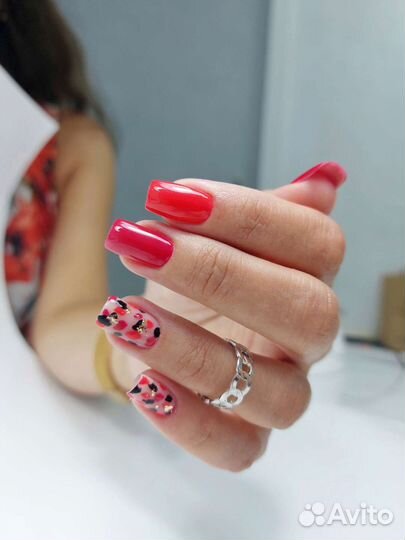 Маникюр с покрытием