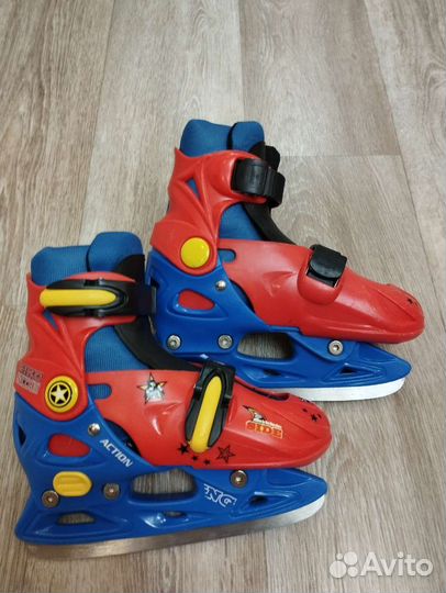 Коньки раздвижные 29-32