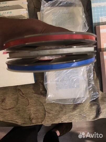 Катушки для магнитофона с записью