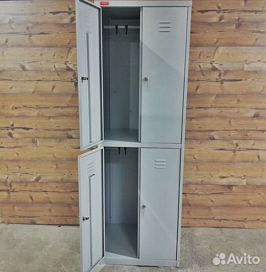 Двухсекционный шкаф для одежды шрм 24 в наличии