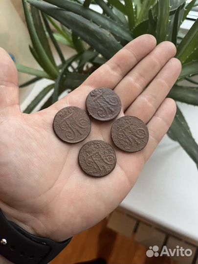 Лот монет Павла 1