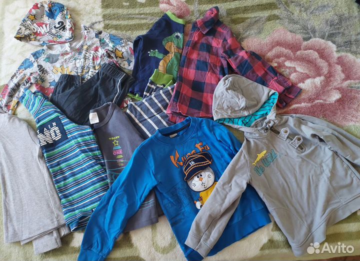 Большой пакет вещей на мальчика с года- 4-х лет