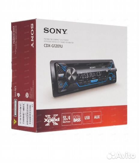 Автомагнитола Sony CDX-G1201U