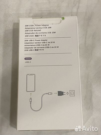 Зарядка на iPhone 20w